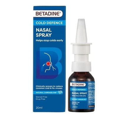 8 Boxen BETADINE Erwachsene Erkältungsabwehr Nasenspray 20ml - Erkältungen fr...