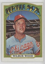 1972 Topps Wilbur Wood #553 12g7