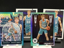 Liam McNeeley 4 Card Lot Topps Rookie Charlotte Hornets 2025 Flagship Legends