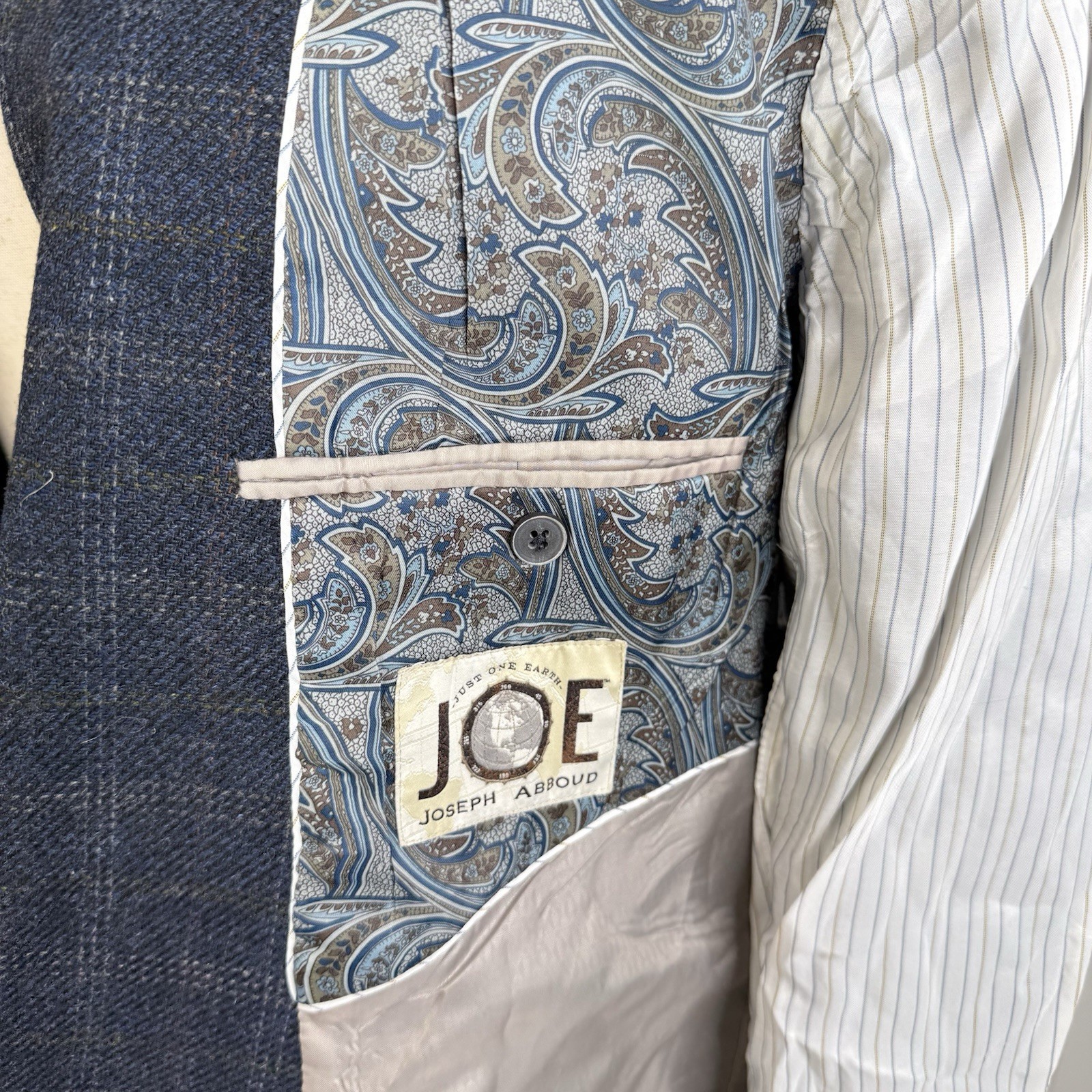 Joseph Abboud Wool Elbow Patch Blazer Jacket Men'… - image 10