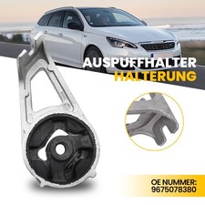 Auspuffgummi Halter Schalldämpfer für Peugeot 308 408 DS Citroen Opel 9675078380
