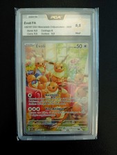 Carte Pokemon Evoli 188/167 AR  Mascarade Crépusculaire EV6 PCA 9.5 FR