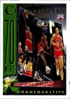 1996 Topps MICHAEL JORDAN Chicago Bulls 70 WINS Card 72 HOF
