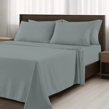 6PC Bed Sheet Set Extra Soft 16" Deep Pocket 1800 Series Luxury Hotel Quality