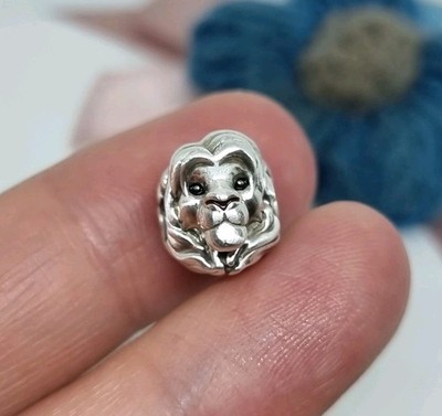 Original Pandora Disney Der König der Löwen Simba Portrait Charm   S925 ALE 