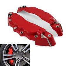 2pcs Universal Medium Size Metal Style Car Auto Disc Brake Caliper Covers Set