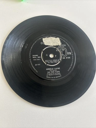 Pink Floyd Arnold Layne Vinyl Record 7" Poor Conditions