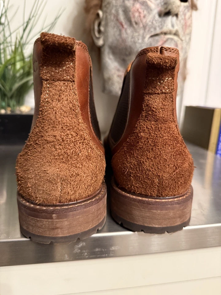 Bota para Hombres Florsheim Chalet Punta Lisa Chelsea Marrón Coñac Talla 9 Ortopédica Foto 3 de 4