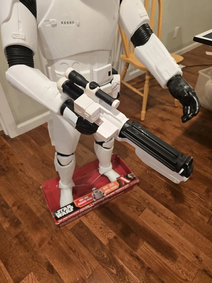 Star Wars 48” Stormtrooper battle buddy 4ft tall by Jakks action figure w/ Sound - Image 3 of 4