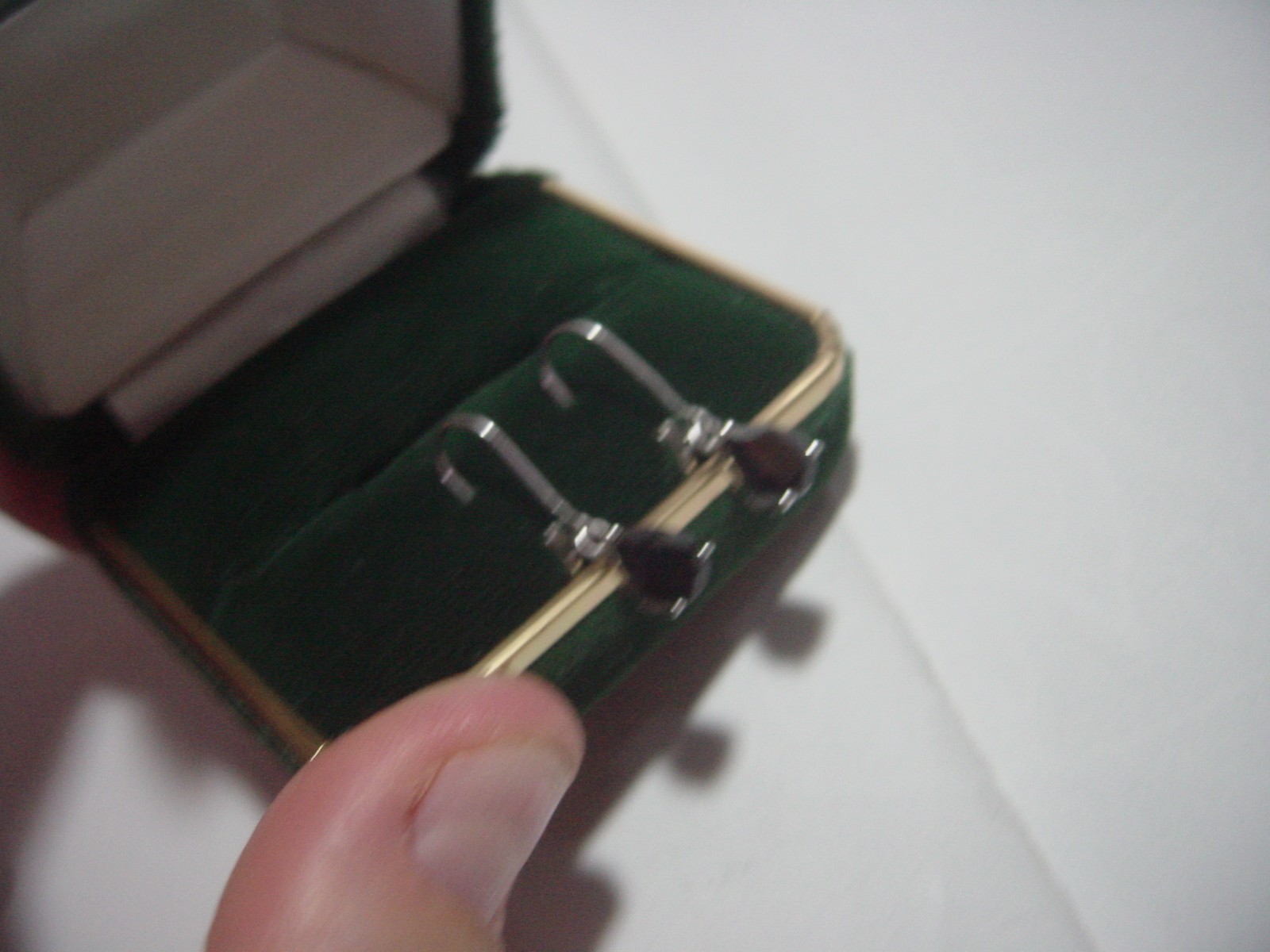 Solid Silver drop Earrings-superb quality genuine… - image 2