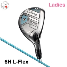 Callaway Ladies REVA RISE Utility Hybrid 6H 30° Womens ELDIO 40 Graphite L-Flex