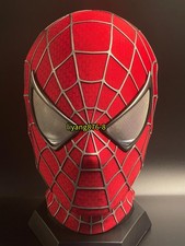 Handmade 1:1 Spiderman Tobey Mask Spider Man 3D Headgear Halloween Mask