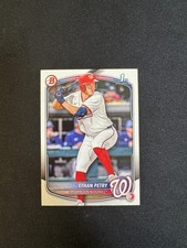 2025 Bowman Draft Baseball Ethan Petry Washington Nationals Paper Base #BD-151