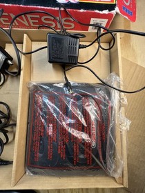 Vintage Sega Genesis Model 2 Console Tested w/ Games Sonic 2 Aladdin Animaniacs