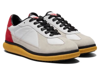 Onitsuka Tiger DELECITY L 1183C217 101 BLANC/ROUGE CLASSIQUE taille unisexe - Photo 1/4