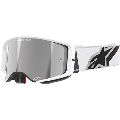 Alpinestars Supertech Absolute Vision Corp Goggles | White Black/Silver