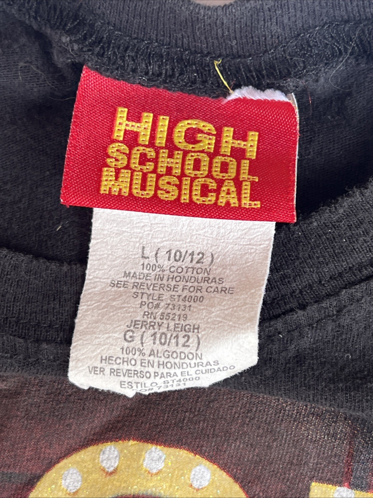 VTG Y2K High School Musical Zac Efron Original Disney Youth L 10/12 ...