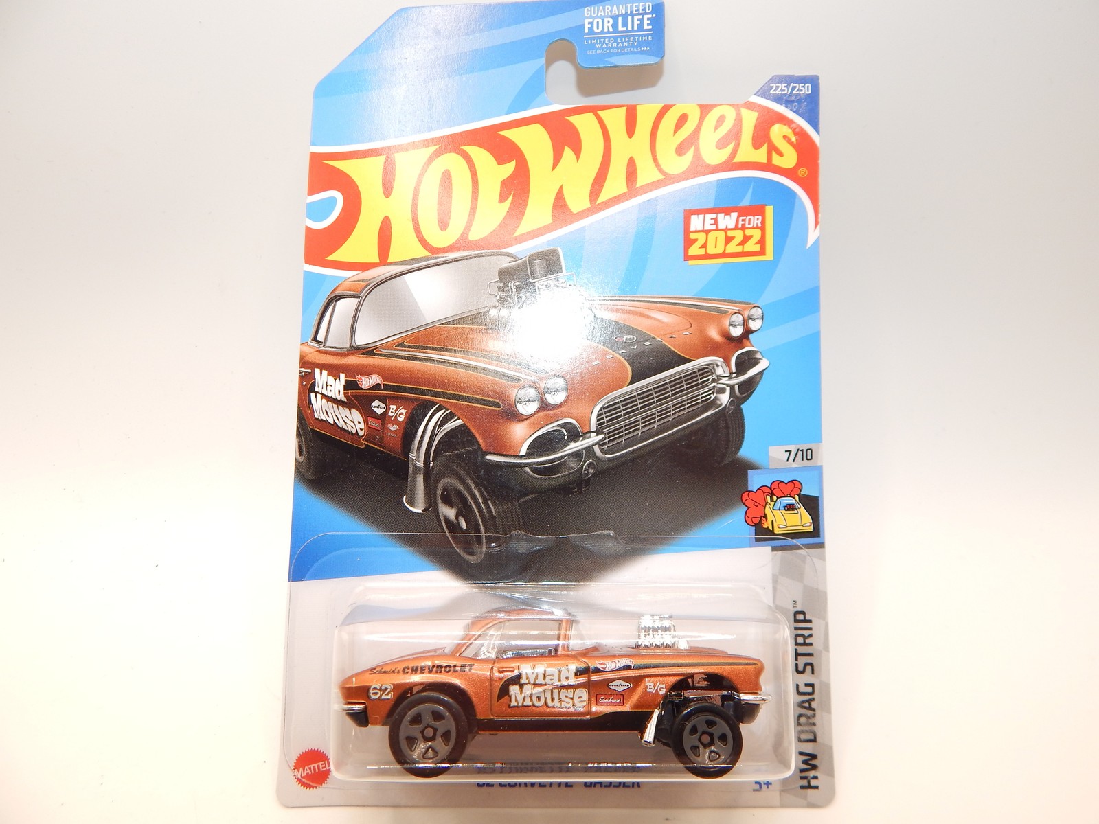 2022 Hot Wheels '62 Corvette Gasser HW Drag Strip 225/250 7/10