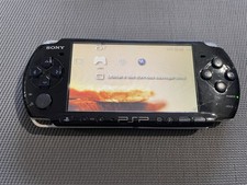 Sony PSP 3004 Console Portable Noire Fonctionne Ne Lit Pas Jeux UMD Pour Pièces