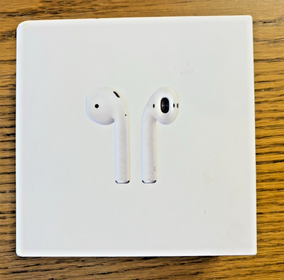 BOX ONLY - Apple AirPods (2nd Generation) BOX - MANUAL INCLUDED