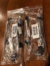 Pair Supermicro CBL-0176L-02 46/33/23/13cm SFF-8087 to 4x SATA cable w/ sideband