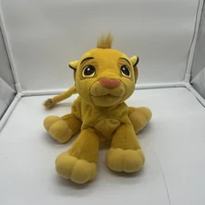 2002 Hasbro Disney The Lion King Soft Purring Cub Simba Plush Toy 9" 4052/4002