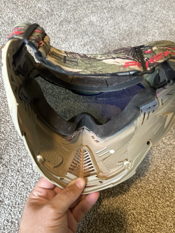 Gafas Máscara Airsoft de Paintball Push Unite USADAS - Camuflaje Predator Foto 3 de 4