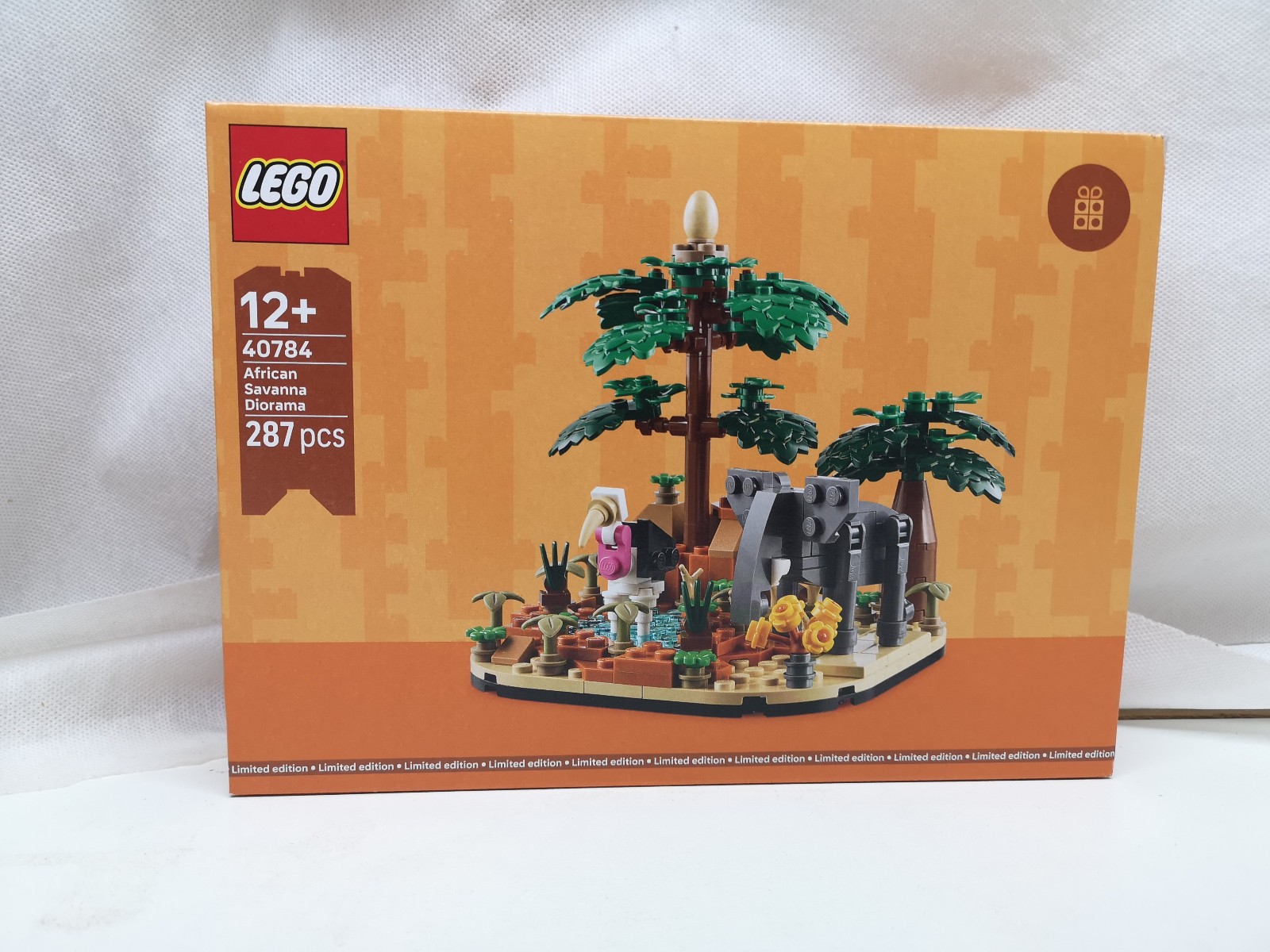Lego 40784 Diorama de la savane africaine maquette haut de gamme pour adulte