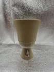 Red Wing Pottery Vintage Green Ceramic Vase With Chip #875 6.5"