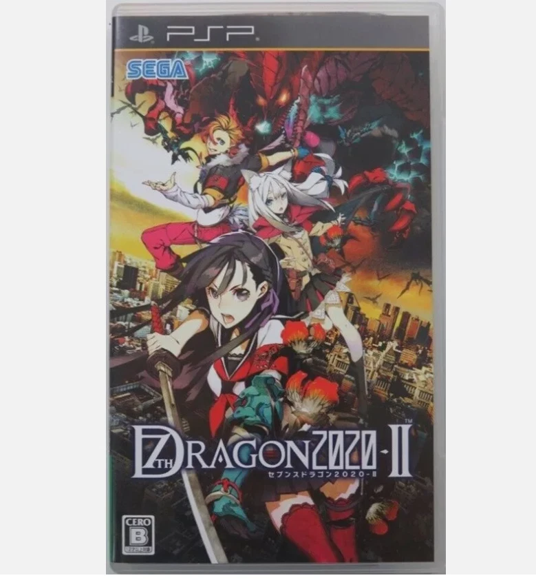 Shining Hearts, Ark, Blade, 7th Dragon 2020 I & II 5 set PSP Japón Sega Foto 4 de 4