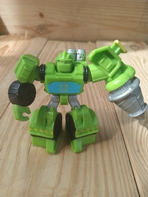TRANSFORMERS RESCUE BOTS BOULDER CONSTRUCTION DRILL 3.5  ACTION FIGURE TOY