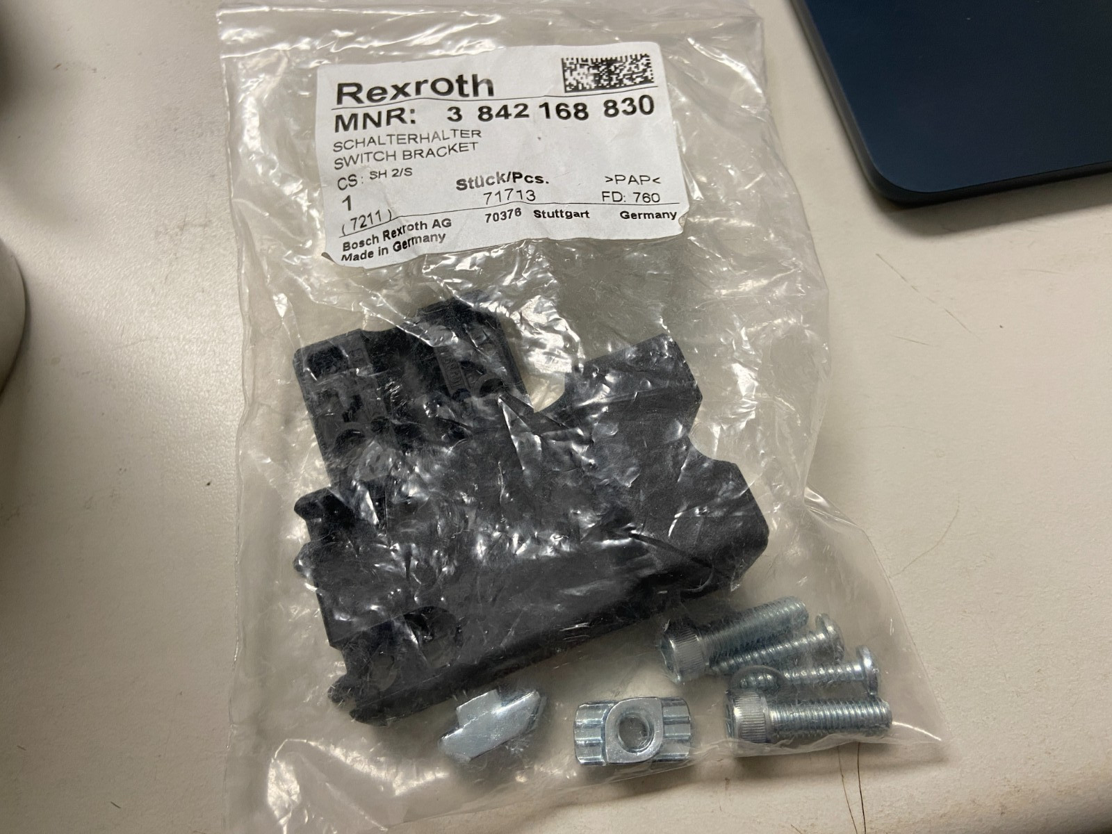 new Bosch Rexroth 3842168830 Switch Bracket