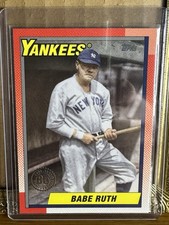 2025 Topps Series 1 - 1990 Topps Baseball Babe Ruth #T90-47