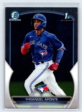 2023 Bowman Yhoangel Aponte Chrome Prospects 1st #BCP-110 Toronto Blue Jays