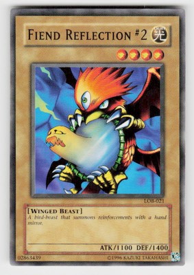 The Legend of Blue Eyes White Dragon #LOB-021 Fiend Reflection #2