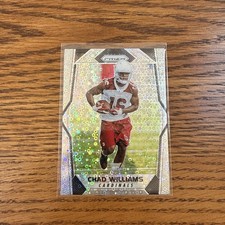 2017 Panini Prizm - Rookies Chad Williams #293 Silver No Huddle Prizm (RC)