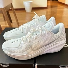  Free Shipping Nike Air Zoom GT Cut 'White Chrome' Men  s Sneaker  CZ0176-1