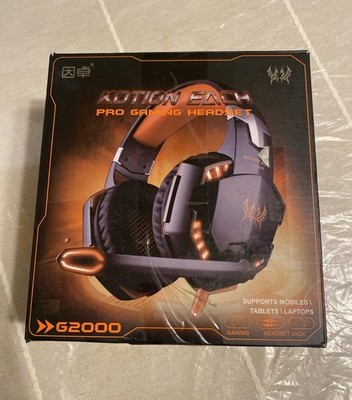 Kotion Each G2000 Pro Gaming Headset with Mic 3.5mm for PC Mobile Laptop