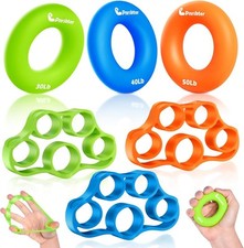 Pnrskter Hand Grip Strengthener Finger Exerciser Strength Multicolor Pnrskter Hand Grip Strengthener Finger Exerciser Strength Multicolor