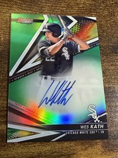 WES KATH 2022 Bowman's Best #B22-WK Prospect Green Refractor Auto /99