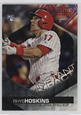 2018 Topps Instant Impact Black 84/299 Rhys Hoskins #II-48 Rookie RC my8