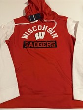 Fanatics NCAA Wisconsin Badgers Attack Colorblock Pullover Hoodie XL NWT Men NWT