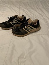 New Balance Mens 3000v3 Baseball Turf Shoes Size 7 Black White Mesh