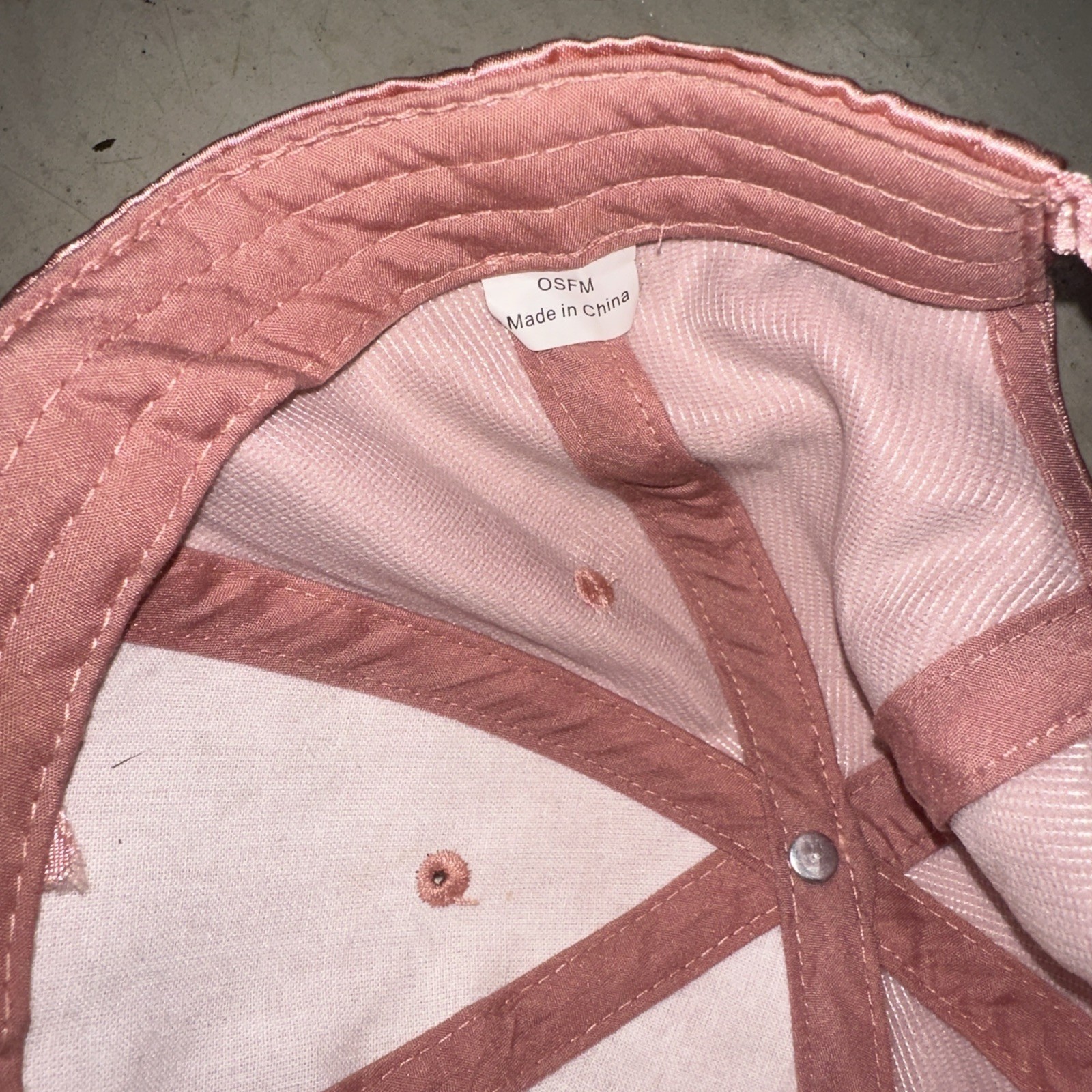 Solid Pink Women's Adjustable Strap Baseball Hat … - image 10