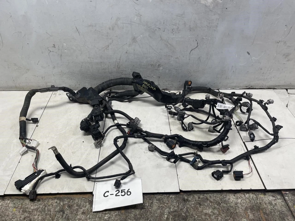 Nissan Máxima 2011 3,5 L motor de gasolina sala de motor cableado cableado arnés OEM Foto 4 de 4