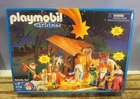 Vtg 2002 Retired Playmobil Christmas Nativity Set #5719 NEW Sealed w/Dented Box