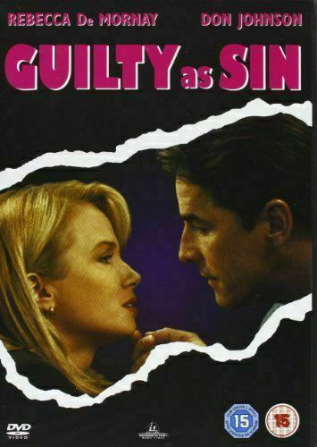 Guilty as Sin DVD Drama Rebecca De Mornay
