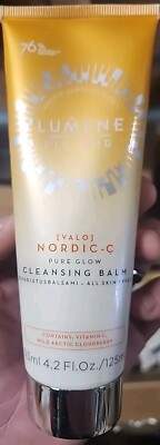 Lumene Nordic-C Pure Glow Cleansing Balm 4.2 oz. Factory Sealed Tube