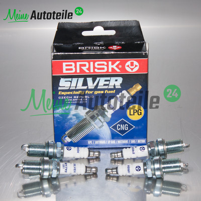 4x BRISK DR14YS SILVER 1352 ZÜNDKERZE CNG LPG AUTOGAS FÜR VOLVO