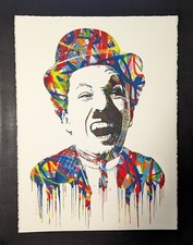 Charlie Mr Brainwash Limited Edition S/N Art Print 2015 Charlie Chaplin